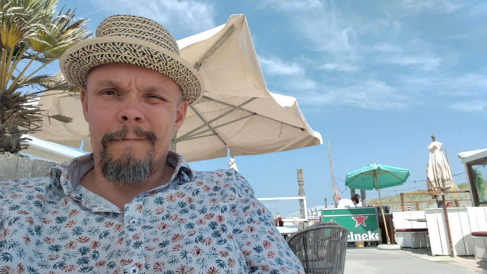 Me at the beach